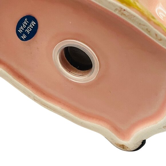 Vintage Pig Salt & Pepper Shaker Set Ceramic Made In Japan Farmhouse Decor 4 1/2 - Picture 6 of 7